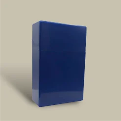 Plastic Cigarette Case Blue
