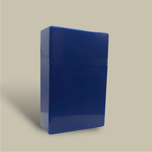 Plastic Cigarette Case Blue