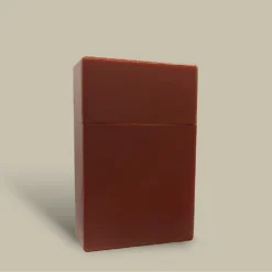 Plastic Cigarette Case Brown