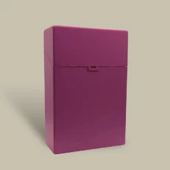 Plastic Cigarette Case Dark Violet