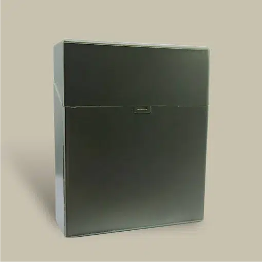 Plastic Cigarette Case Green