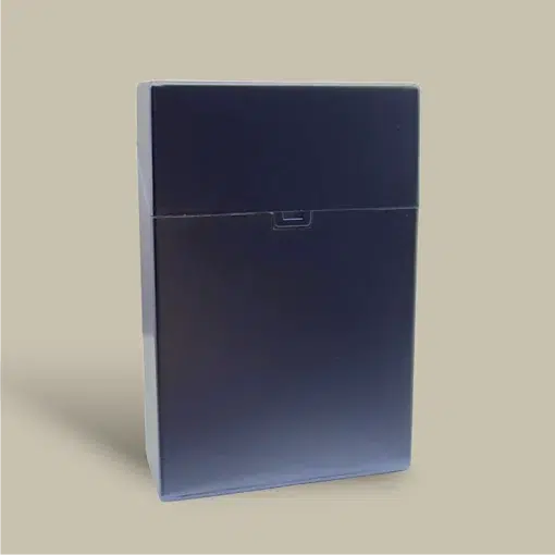 Plastic Cigarette Case Navy Blue