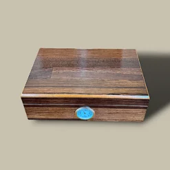 Rosewood Lacquer Cigar Humidor HM-106B-RT – Top Closed