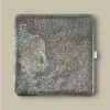 Rough Stone Texture Cigarette Case CC-38 Front View