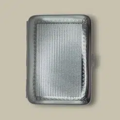 Silver Pattern Cigarette Case CC-60 Back