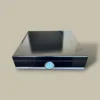 Small Black Cigar Humidor HM-108S-BK – Decorative Front View