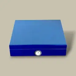 Small Cigar Humidor Blue HM-107S-BL – Top View