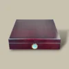 Small Mahogany Cigar Humidor HM-111S-MH – Top View