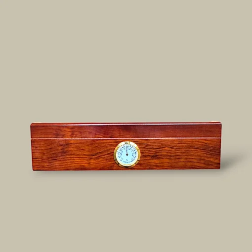 Small Redwood Cigar Humidor HM-112S-RW – Front View