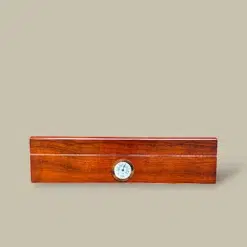 Small Woodgrain Cigar Humidor HM-110S-WD – Front View