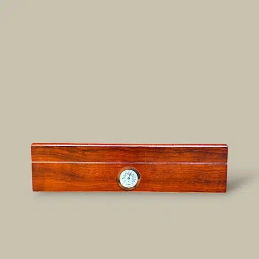 Small Woodgrain Cigar Humidor HM-110S-WD – Front View