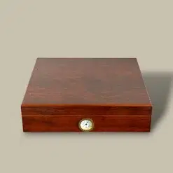 Small Woodgrain Cigar Humidor HM-110S-WD – Top View