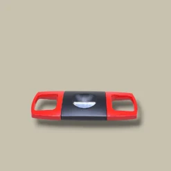 V-Cut Cigar Cutter Red Black – Front View