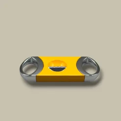 Yellow V-Cut Cigar Cutter VC-92YL – Front View