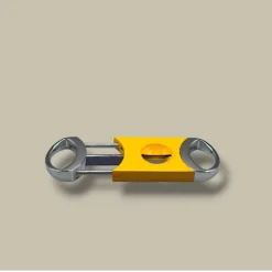 Yellow V-Cut Cigar Cutter VC-92YL – Open View