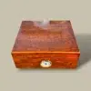 Wood Finish Cigar Humidor HM-116M-BR – Top View
