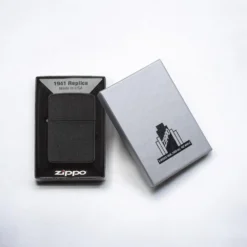 ZIPPO® 1941 Replica Black Crackle Lighter with Box 28582