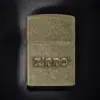 ZIPPO® Antique Brass Logo Stamp 28994