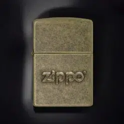 ZIPPO® Antique Brass Logo Stamp 28994