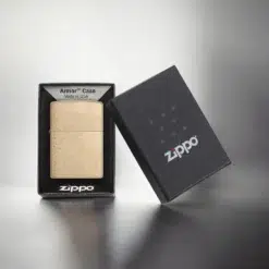 ZIPPO® Armor Tumbled Brass with Box 28496