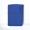 ZIPPO® Blue Matte Logo Design 229ZL