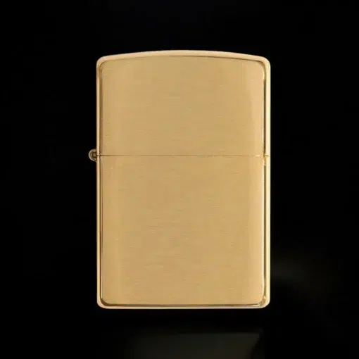 ZIPPO® Brushed Brass Armor Case 168