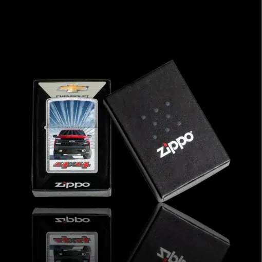 ZIPPO® Chevrolet 4x4 Red Truck with Box 200-110252