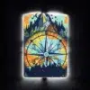 ZIPPO® Compass Mountain Glow Lighter 49805