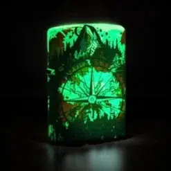 ZIPPO® Compass Mountain Glow Lighter with Box 49805