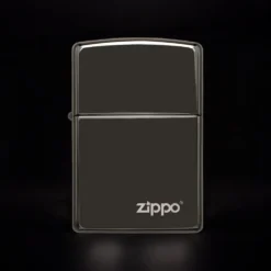 ZIPPO® Ebony High Polish Logo 24756ZL