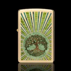 ZIPPO® Tree of Life Lighter – Front View