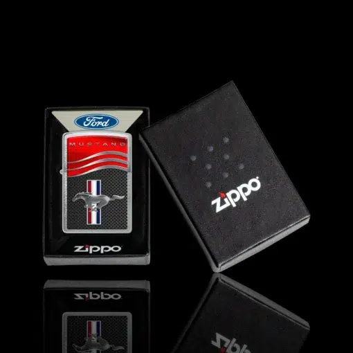 ZIPPO® Ford Mustang Red Wave Display 200-110246