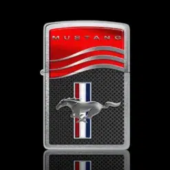 ZIPPO® Ford Mustang Red Wave with Box 200-110246