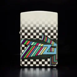 ZIPPO® Glow Checkerboard Flame 48504