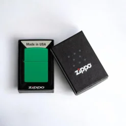 ZIPPO® Grass Green Matte with Box 48629