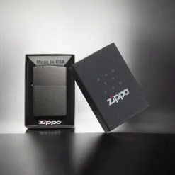 ZIPPO® Gray Duck Matte Finish with Box 28378