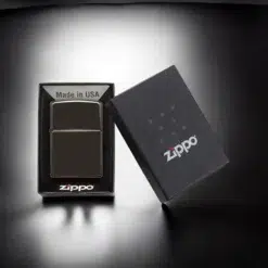 ZIPPO® High Polish Ebony with Box 24756
