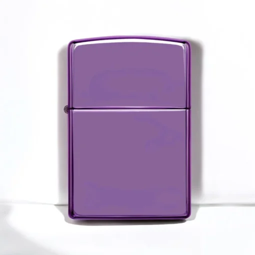ZIPPO® High Polish Purple Lighter 24747