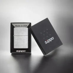 ZIPPO® Linen Weave Finish with Box 28181
