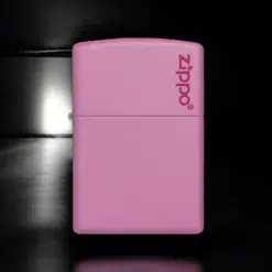 ZIPPO® Pink Matte Logo Design 238ZL
