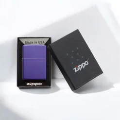 ZIPPO® Purple Matte Lighter with Box 237