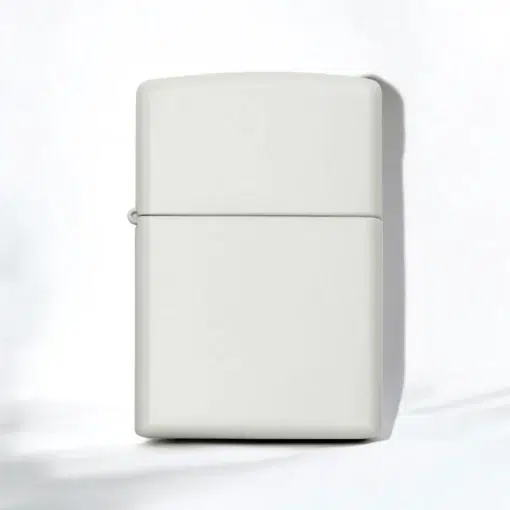 ZIPPO® Regular White Matte Lighter 214