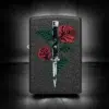 ZIPPO® Rose Dagger Tattoo Lighter 4977