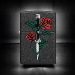 ZIPPO® Rose Dagger Tattoo Lighter 4977