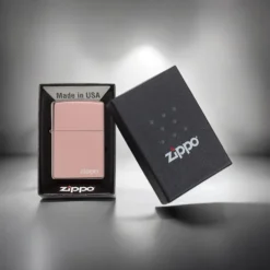 ZIPPO® Rose Gold Matte Finish with Box 49190ZL