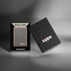 ZIPPO® Rustic Bronze Finish with Box 49839ZL