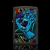 ZIPPO® Santa Cruz Screaming Hand Lighter – Side Angle