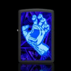 ZIPPO® Screaming Hand Under Black Light