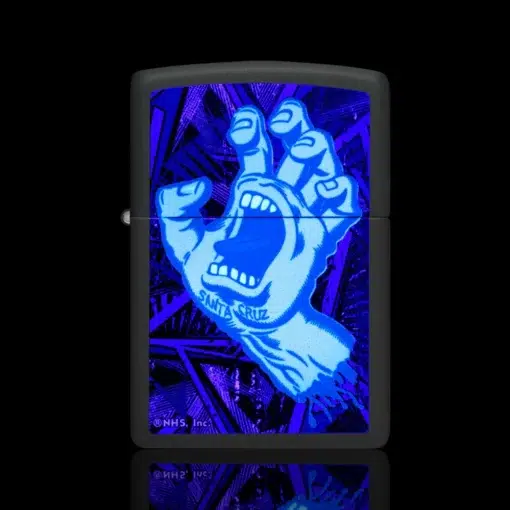 ZIPPO® Screaming Hand Under Black Light