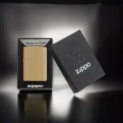 ZIPPO® Solid Brass Finish with Box 204